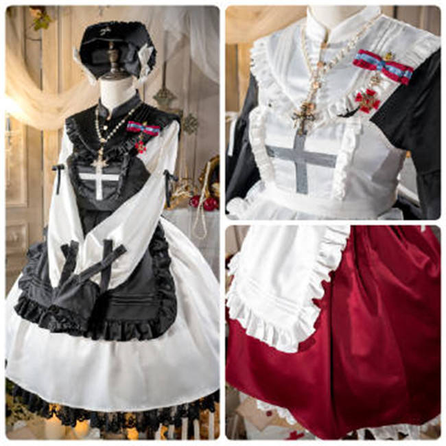 Luna Planetarium ~Lighting Angel~ Long Sleeves Lolita OP -Ready Made