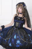 Star and Moon Floating Lights~ Classic Lolita JSK -Pre-order Closed