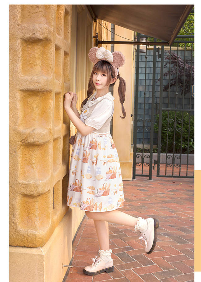 Milk bread~ Sweet Lolita OP/JSK -Pre-order Closed