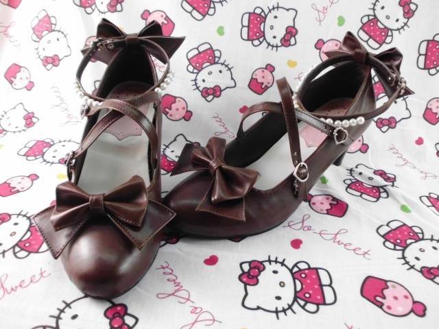 Antaina Tea Party Glitter Lolita Shoes