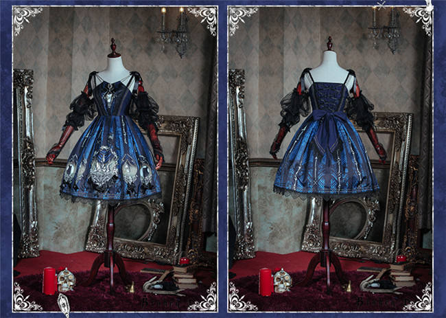 Mirror Mirror~ Gothic Lolita OP/JSK Dress -Pre-order Closed