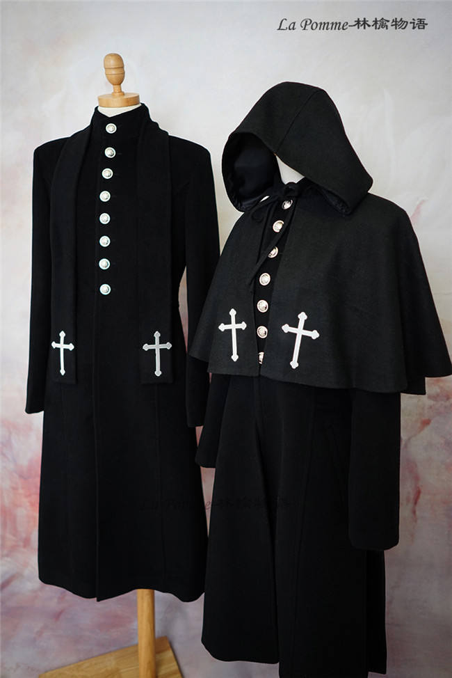 La Pomme ~Abstinence Series Stand Collar Lolita Coat