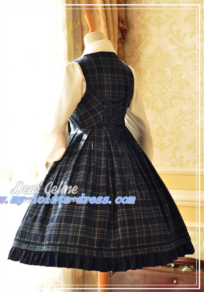 sachin and babi light blue dress Big Pockets Plus Size Winter Hoodie Dress Cotton Linen Midi Tartan Dress