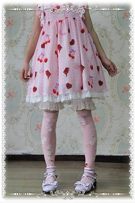 Infanta Chiffon Lengthen-style Bloomers - 2 Colors