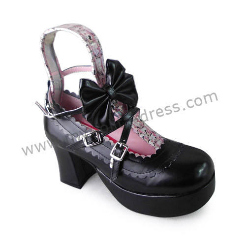 Antaina Floral Bow Princess Lolita Shoes