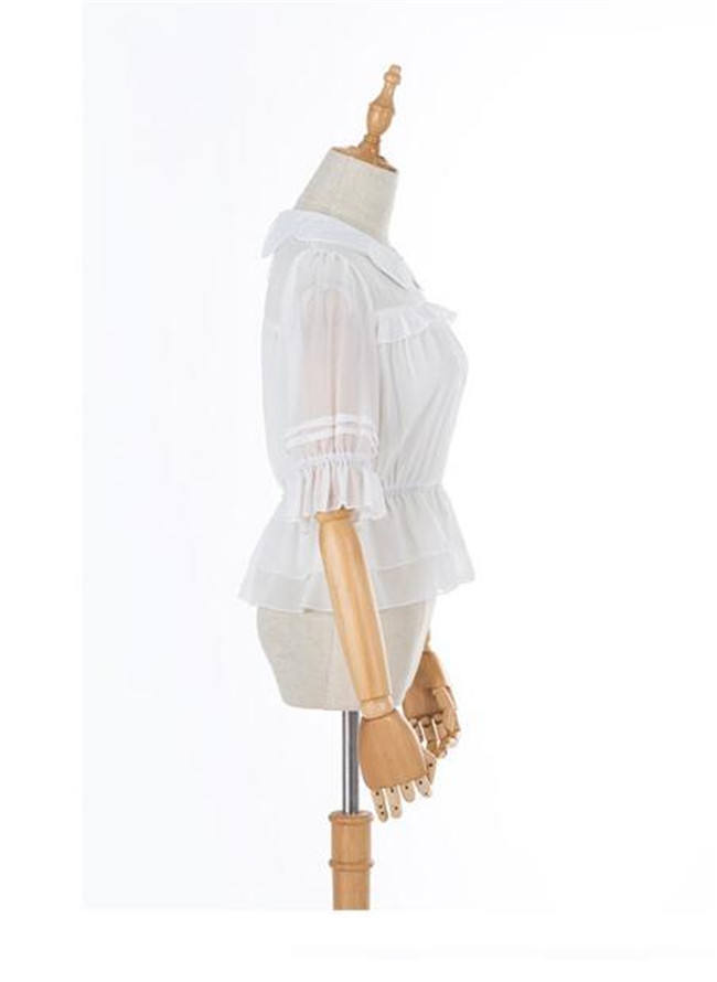 Sweet Petal Collar Lolita Blouse