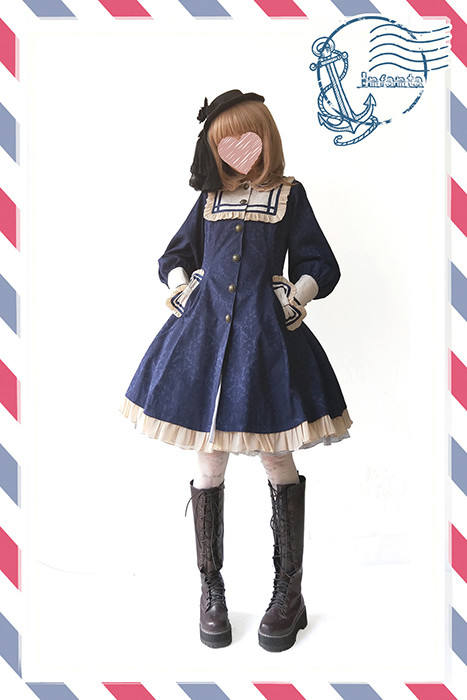 Holy Lily~ College Style Lolita Coat