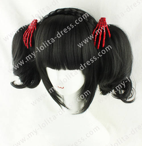 Sweet Bobo Pigtail Removable Ponytails Lolita Wig 2 Colors