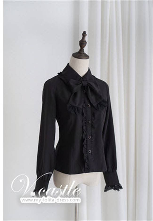 Vcastle - Gothic Lolita Long Sleeves Blouse