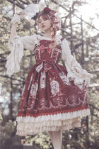 Long Hair Princess~ Classic Lolita JSK + Headbow