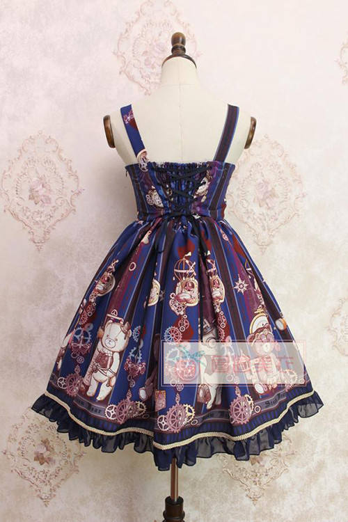 Alice Girl~ Steampunk Bear&Gear~ Lolita JSK