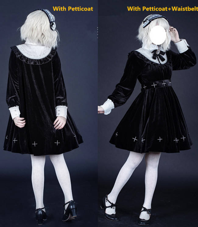 The Witch's Ring Velvet Babydoll/Elegant 2 Versions One Piece Pre-order Closed