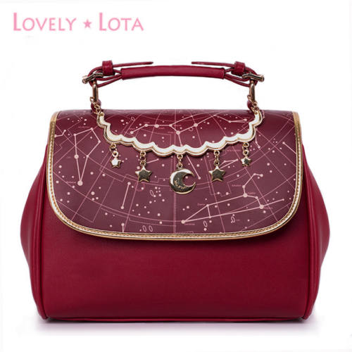 Mu-fish Constellation Prints Lolita Handbag/Shoulder Bag
