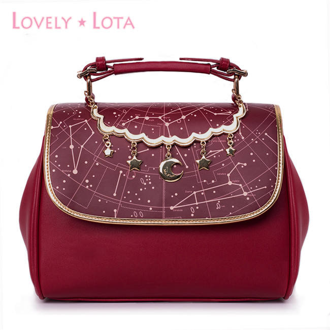 Mu-fish Constellation Prints Lolita Handbag/Shoulder Bag