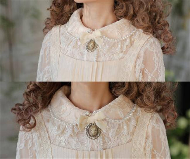 Flower Traver~ Elagant Lace Lolita Blouse