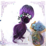 Boundless ~Purple Lolita Long Curls Wig