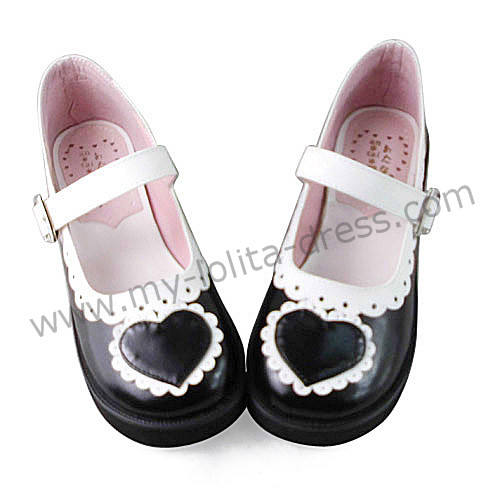Hearts Single Strap Sweet Shoes