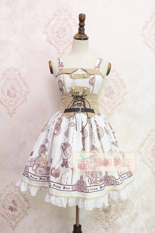 Alice Girl~ Steampunk Bear&Gear~ Lolita JSK