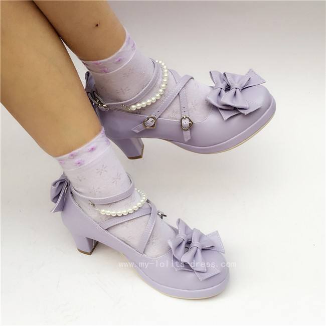Antaina Tea Party Glitter Lolita Shoes