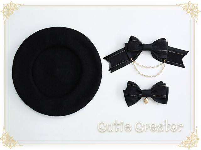 Cutie Creator ~Vasilisa~ Bowknot Lolita Beret