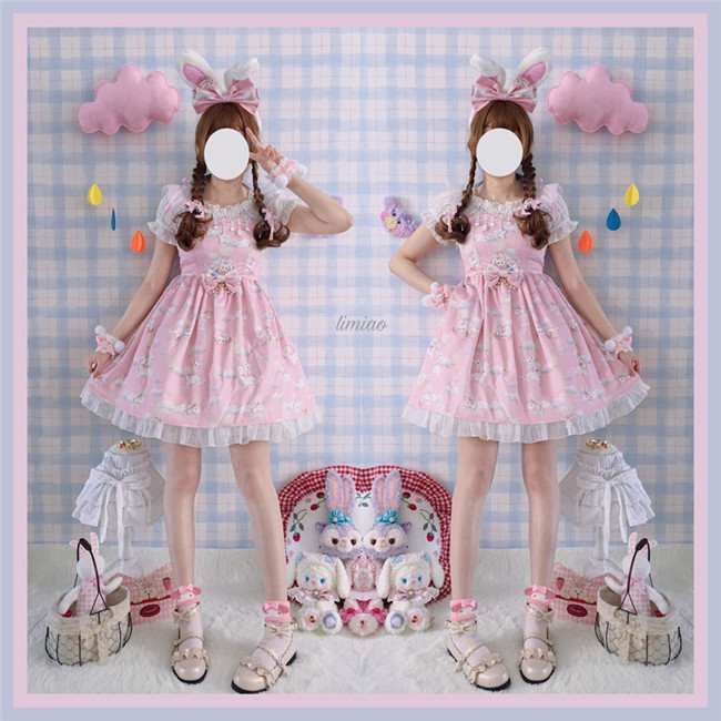 Kittens in Cloud Kingdom」lolita ロリータ服op-