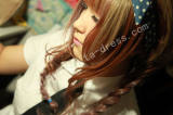 Orange Chocolate Brown 3 Colors Lolita Wig