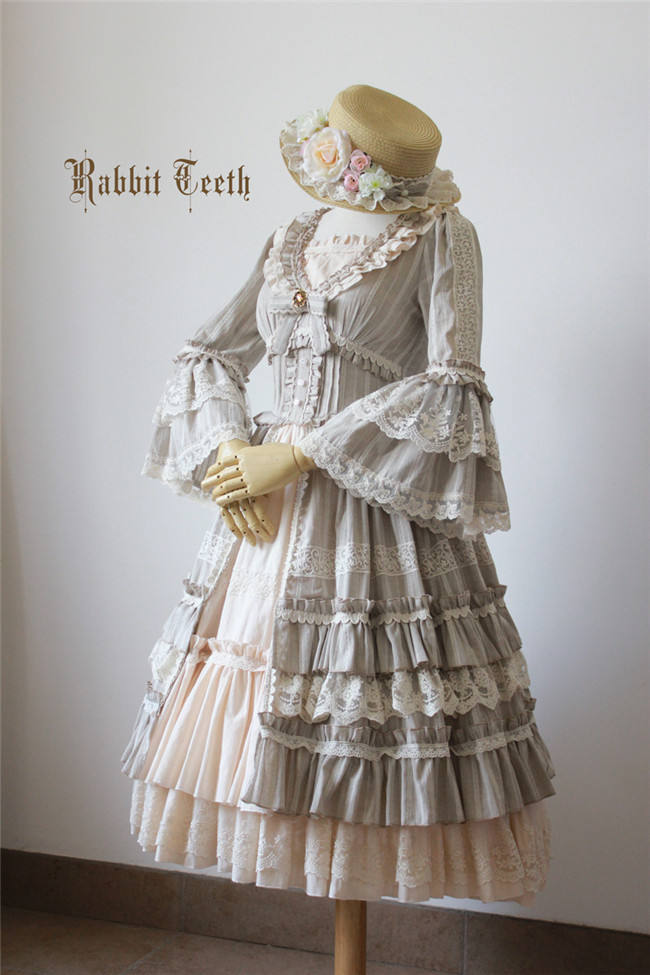 Swing Rattan~ Vintage Classic Lolita OP -Pre-order Closed