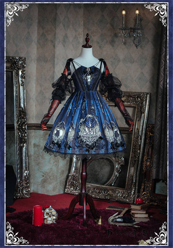 Mirror Mirror~ Gothic Lolita OP/JSK Dress -Pre-order Closed