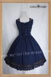 Chess Story Mon Cher Professeur College Style Lolita Jumper Dress -out