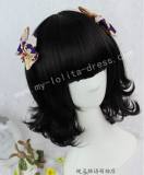 Sweet Black Face Framing Lolita Wig