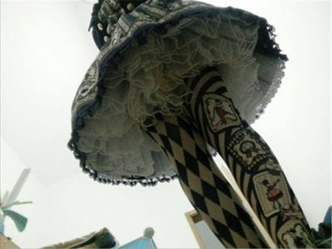 43cm Puffy Organza Tailored Puff A- line Lolita Pettcoat