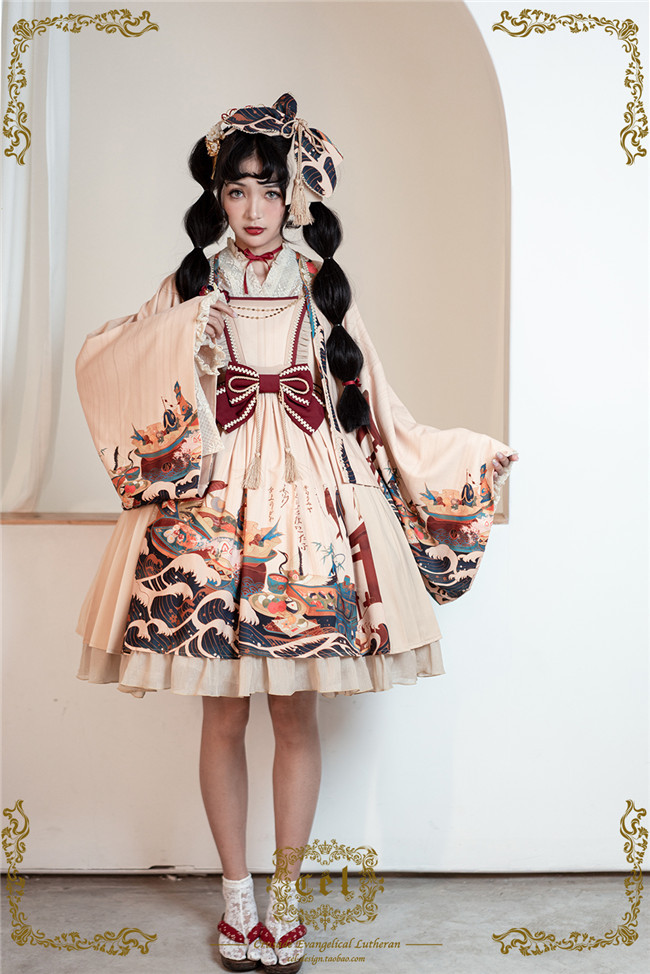 CEL Lolita ~Kaiseki Island Lolita JSK Slight High Waist