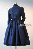 Time ~The Military Uniform Wind Lolita Long Sleeves OP Dress -OUT