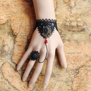 Ode to Love and Vows ~Luxury Lolita Fullset (OP + Necklace + Wristcuffs + Bonnet + Back Yarn) -Ready Made