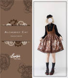 Neverland Lolita/SouffleSong Lolita ~Steampunk Cat Lolita Jumper -Pre-order Closed