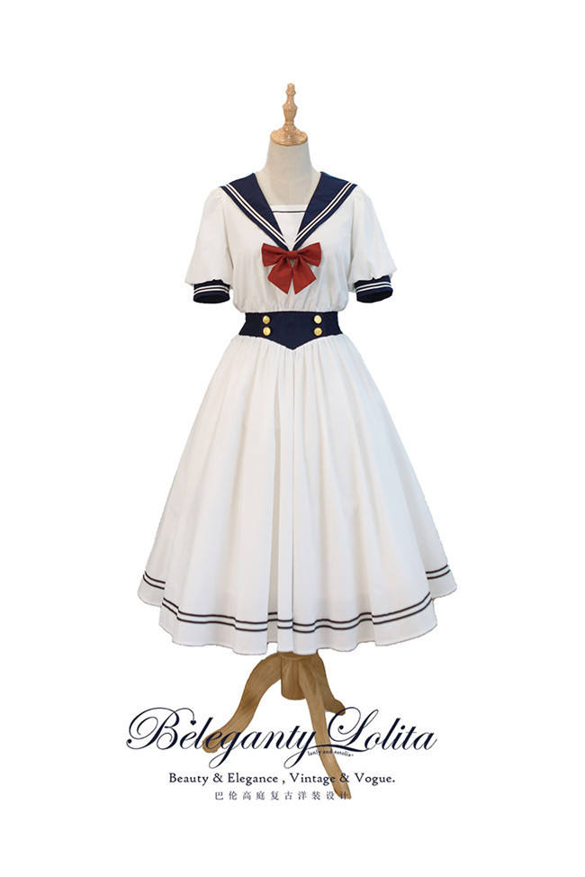 Beleganty Fashion Lolita ~Sea and Wind~ Elegant Lolita OP