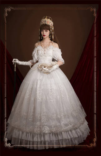 QuaintLass Lolita ~Lace Lolita Wedding Dresses 