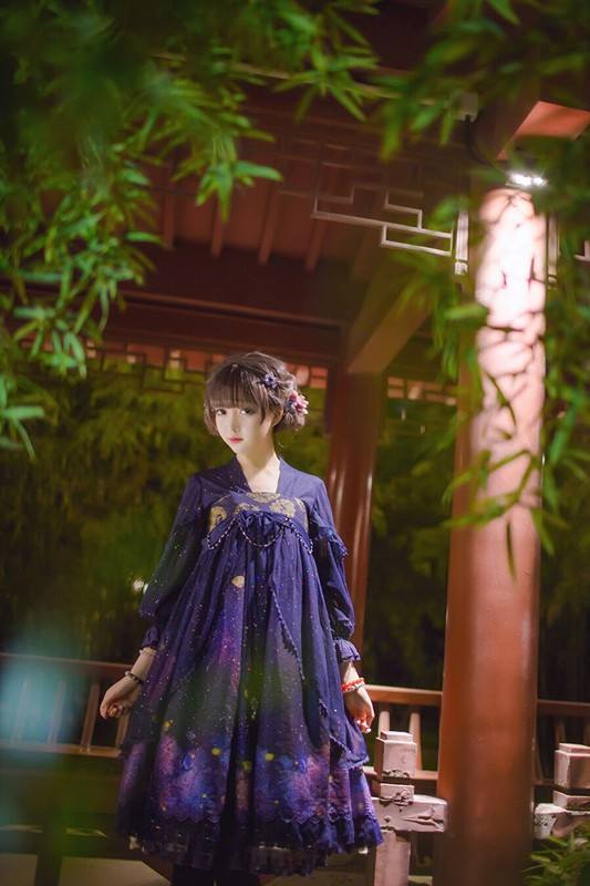 IchigoMikou ~Drizzle & Thin Clouds~ Hanfu Style Dress Qi Lolita Dress -In Stock