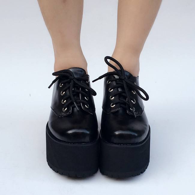 White High Platform Lolita Shoes