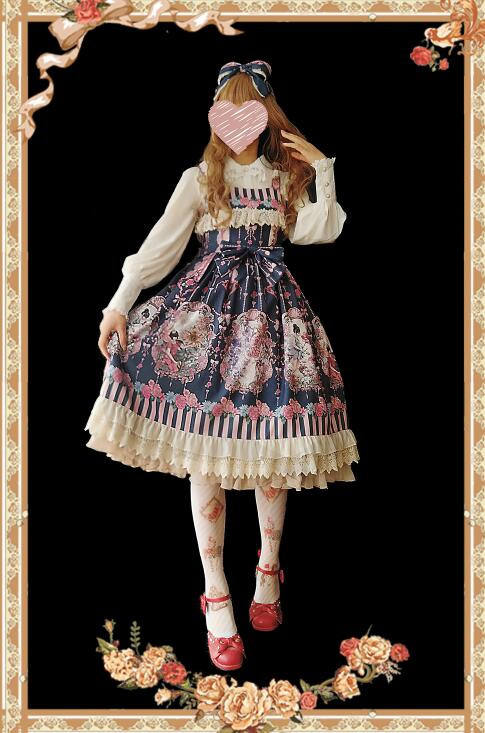 Flower Fairy~ Sweet Lolita JSK + Headbow - In Stock