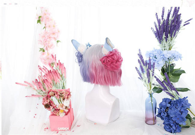 Dalao Home ~Color Split Lolita Wig