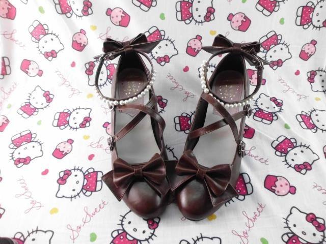 Antaina Tea Party Glitter Lolita Shoes