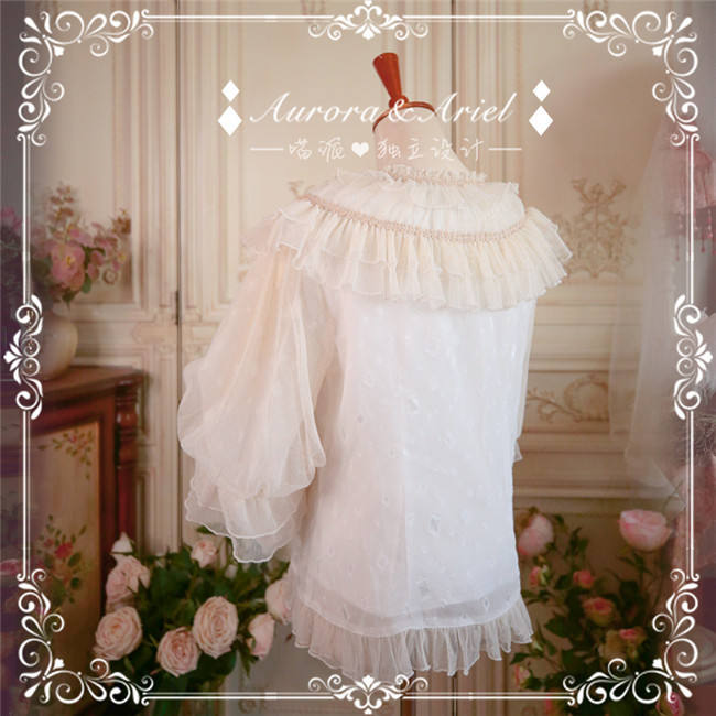 Aurora Ariel Lolita Nemo Double-layers Chiffon Lolita Blouse