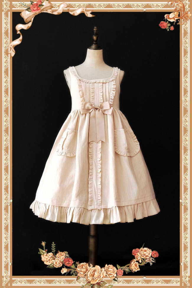 Jenny Cookies~ Pure Cotton Babydoll Style Lolita JSK Dress