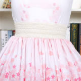Cherry Blossoms And The Cat Lolita Skirt