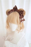 Chocolate Bear~Lolita Headbow -Pre order Closed