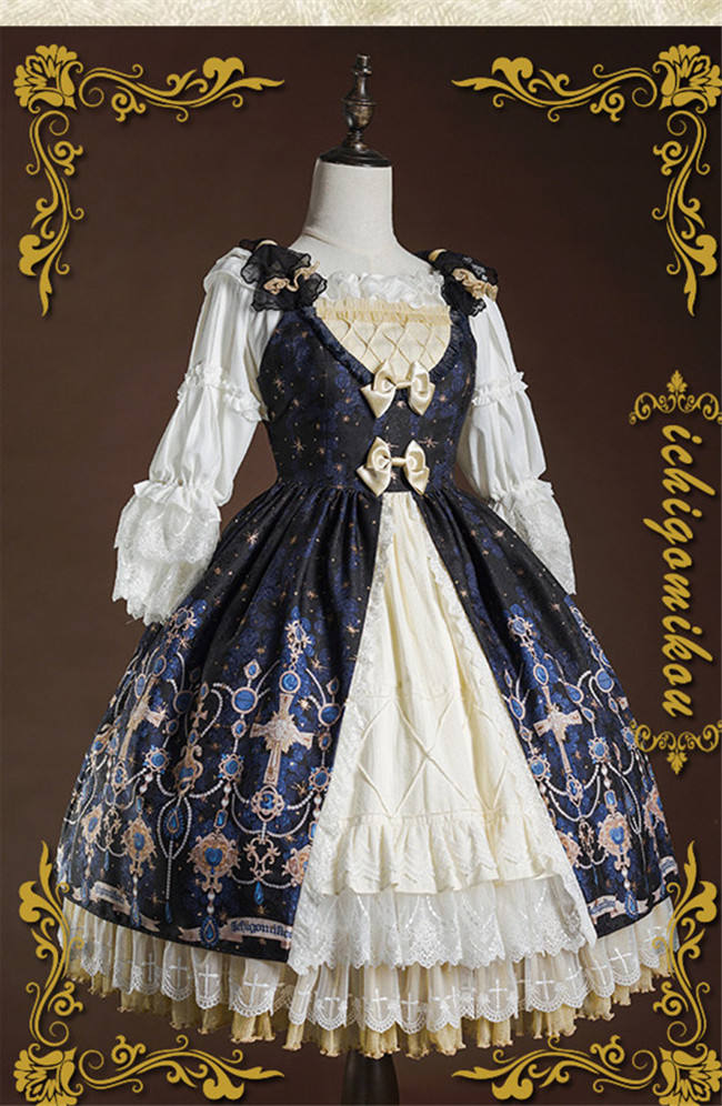 IchigoMiko Eden Gems Lolita Jumper Dress