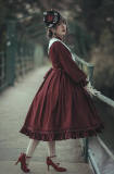 Austin's Notebook~ Vintage Long Sleeves Lolita OP -The 3th Round Pre-order Closed
