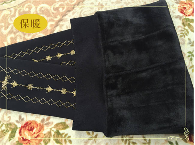 Sweet Gold-stamping Lolita Tights