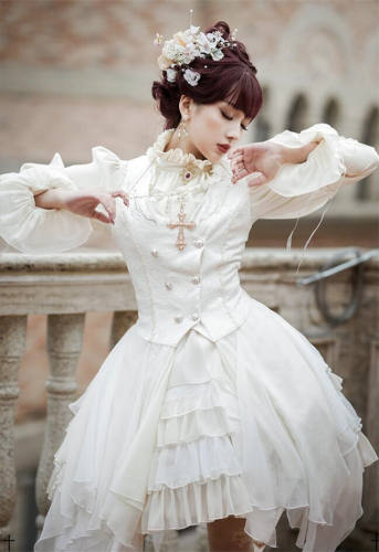 lolitas heaven ZJstory Lolita ~Like Heaven Fall In Hell Lolita Skirt